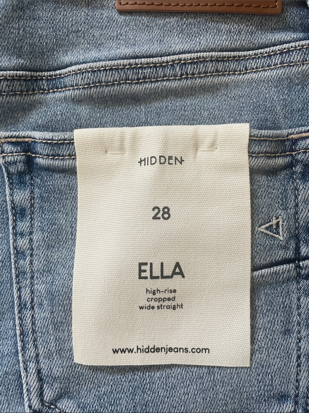 Hidden boutique jeans wide straight - Picture 4 of 4
